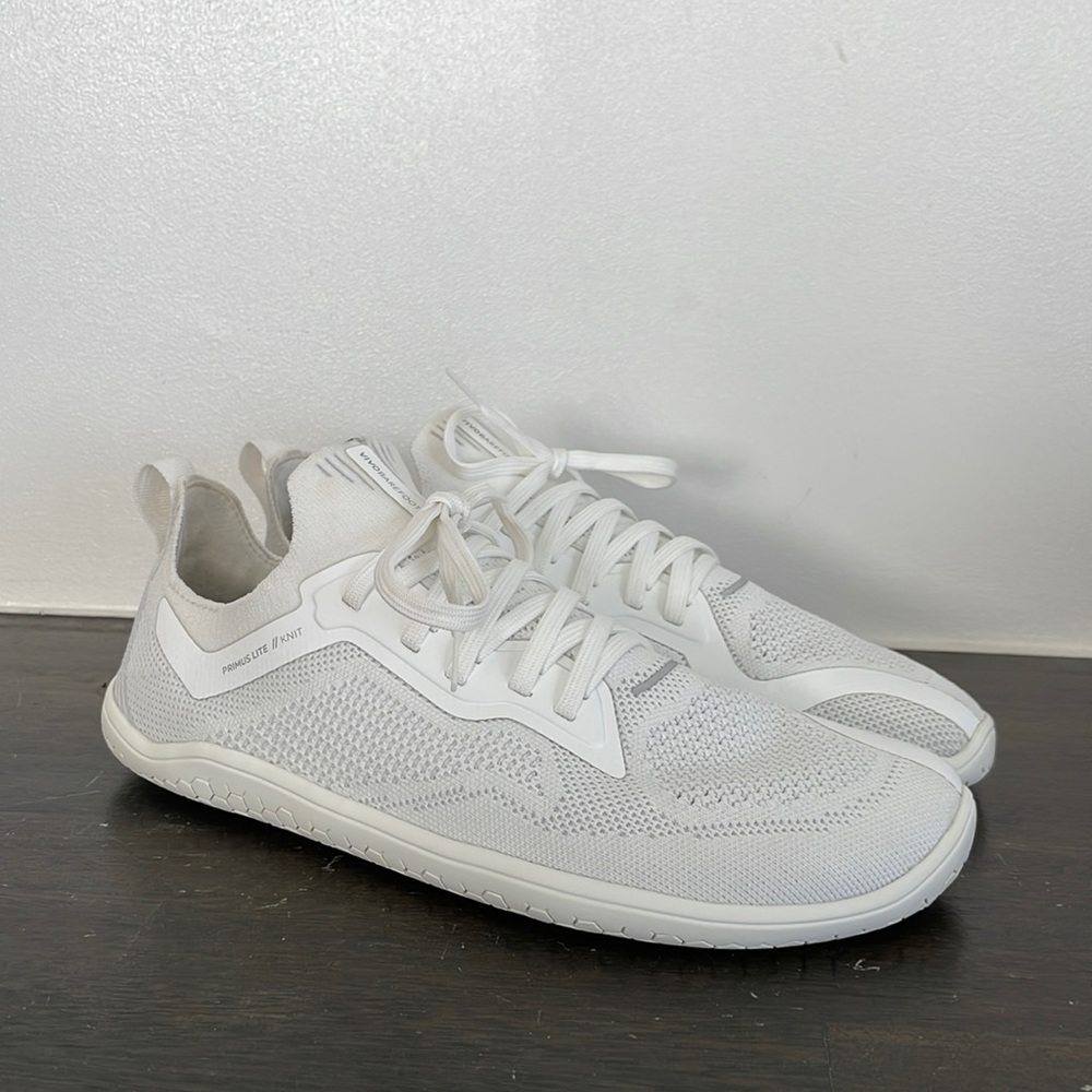 VIVOBAREFOOT Primus Lite Knit Bright White Size 38